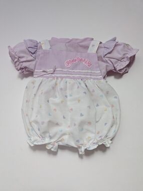 Cabbage Patch Kids Doll Clothes Preemie Heart Romper w/ Shirt B504G CPK